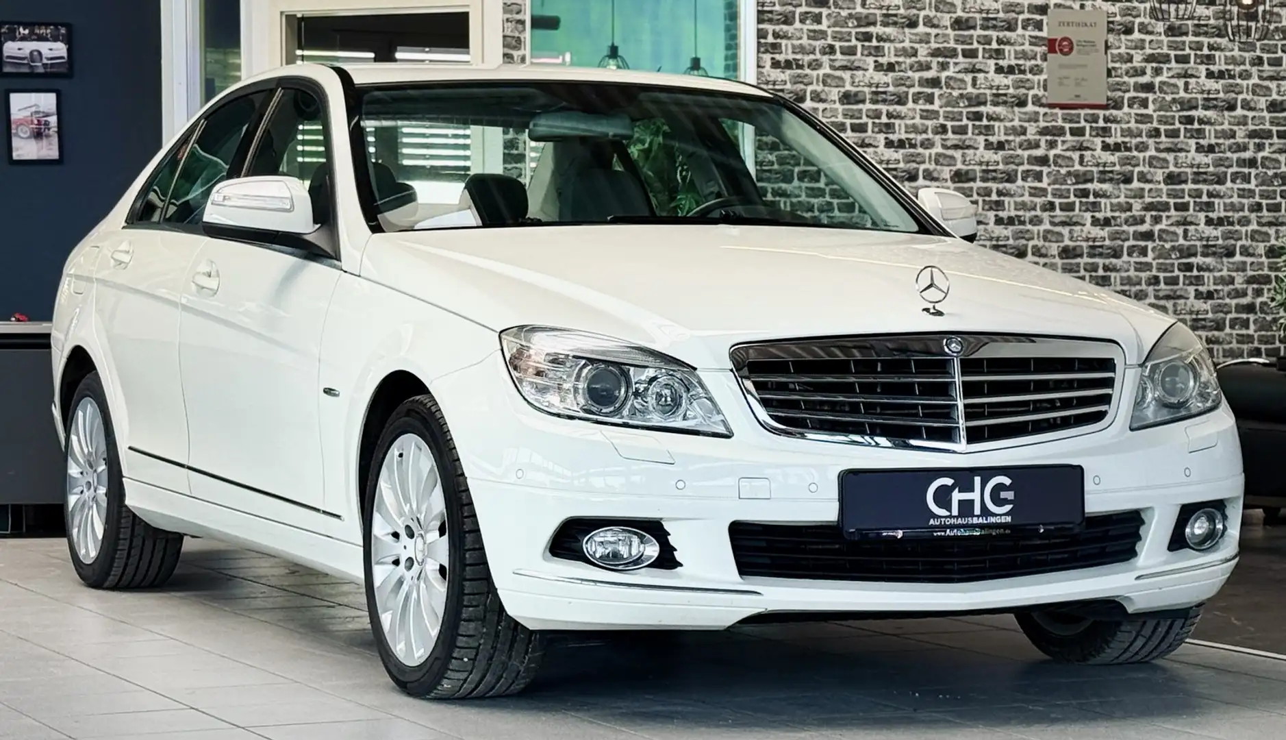Mercedes-Benz C 320 CDI Elegance Sport NAVI|AHK|SHZ|PDC|TEMP.|MFL Blanc - 1