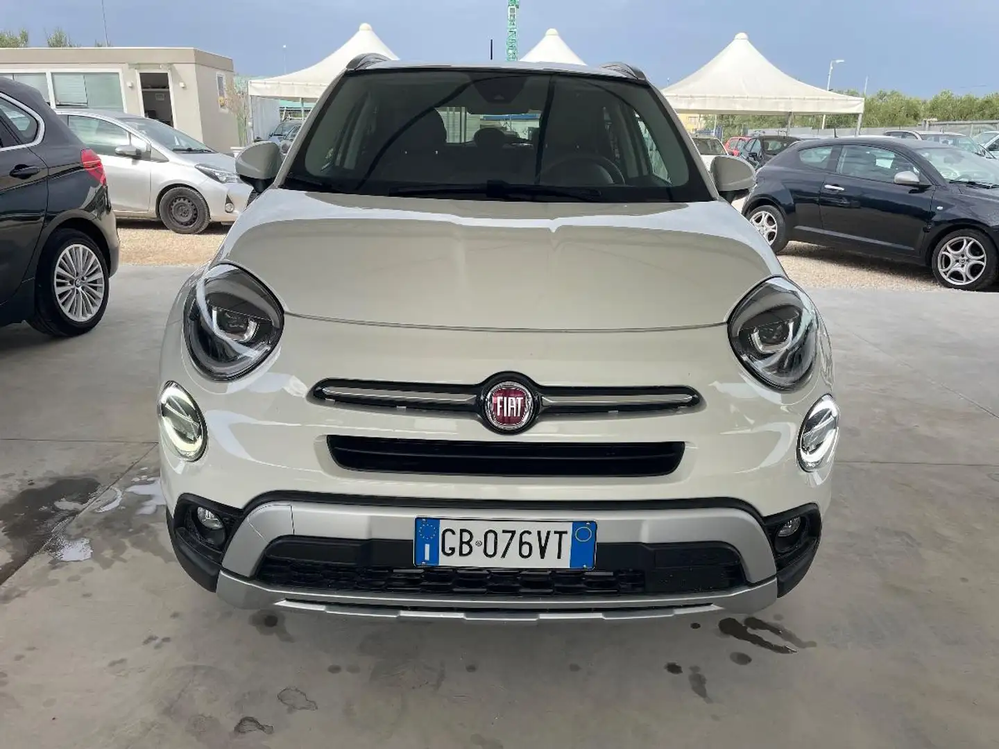 Fiat 500X 1.6 M.Jet 120 CV DCT Cross Blanc - 1