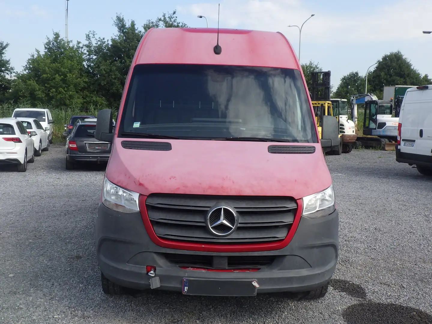 Mercedes-Benz Sprinter 316 CDI MOTORSCHADEN (Stock ID 11562) Rood - 2