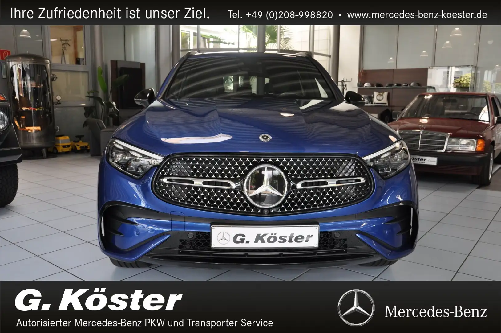 Mercedes-Benz GLC 300 GLC 300 d 4Matic (EURO 6d) AMG Line/Navi/Autom. Bleu - 2