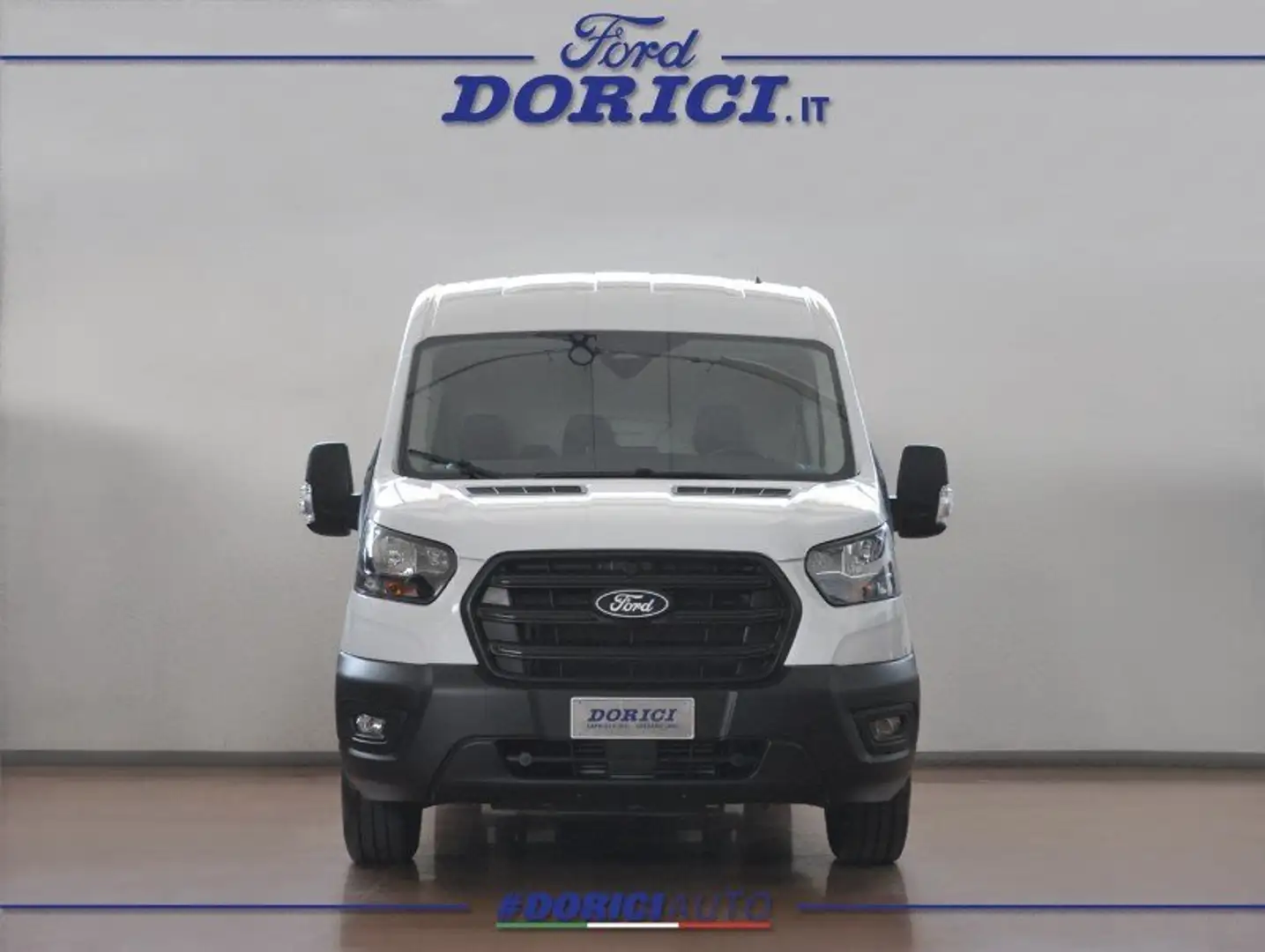 Ford Transit 350 L3H2 Trend 2.0 Ecoblue 130 CV M6 + IVA Blanc - 2