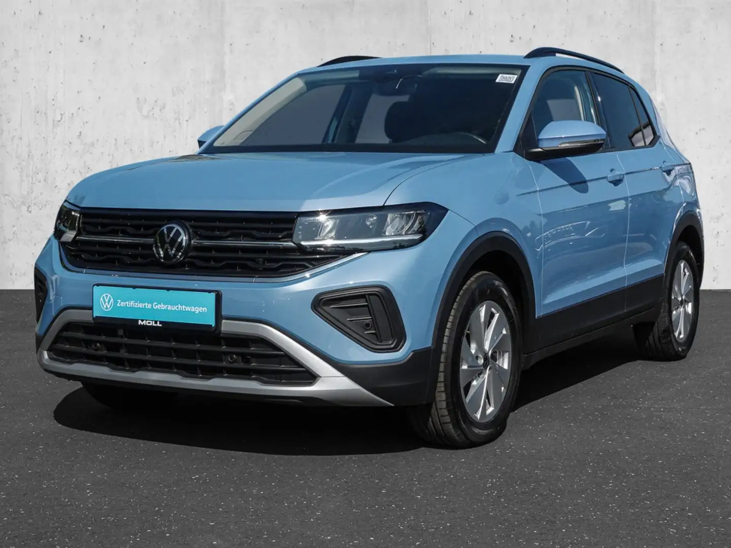 Volkswagen T-Cross 1.0 TSI DSG Life LED ACC PDC DYNLI VICO Blauw - 2