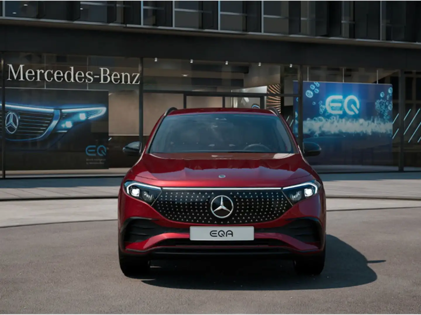 Mercedes-Benz EQA 250 + Rood - 2
