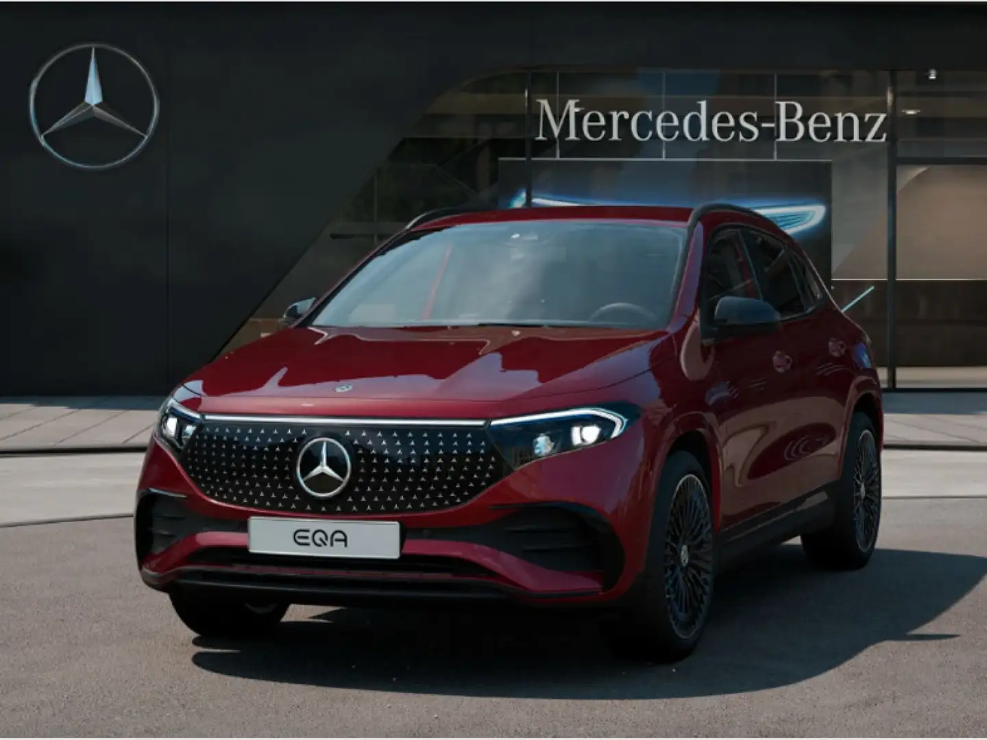 Mercedes-Benz EQA 250 + Rood - 1