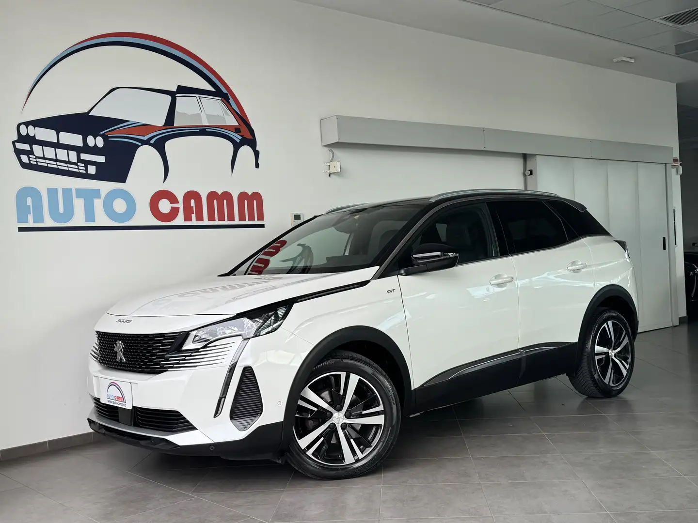 Peugeot 3008 BlueHDi 130 S&S EAT8 GT-Line PROMO Wit - 1