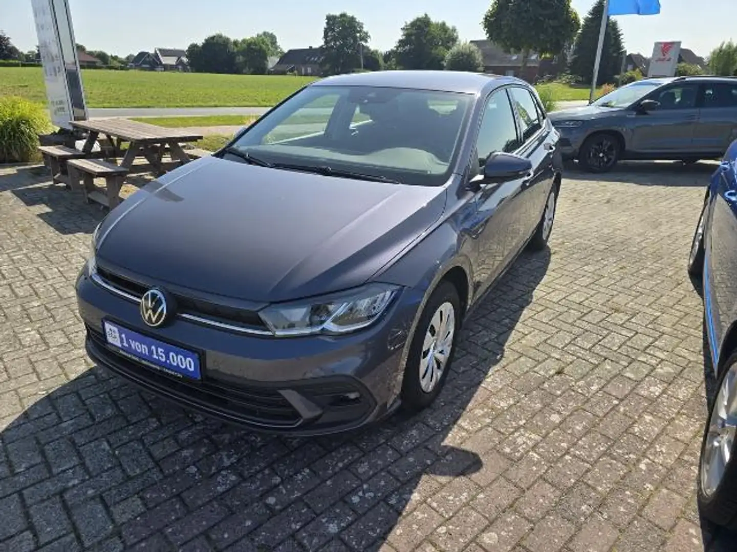 Volkswagen Polo 1.0 TSI Life #Klima #Navi #LED #Parctronik v.+h. # Grau - 1