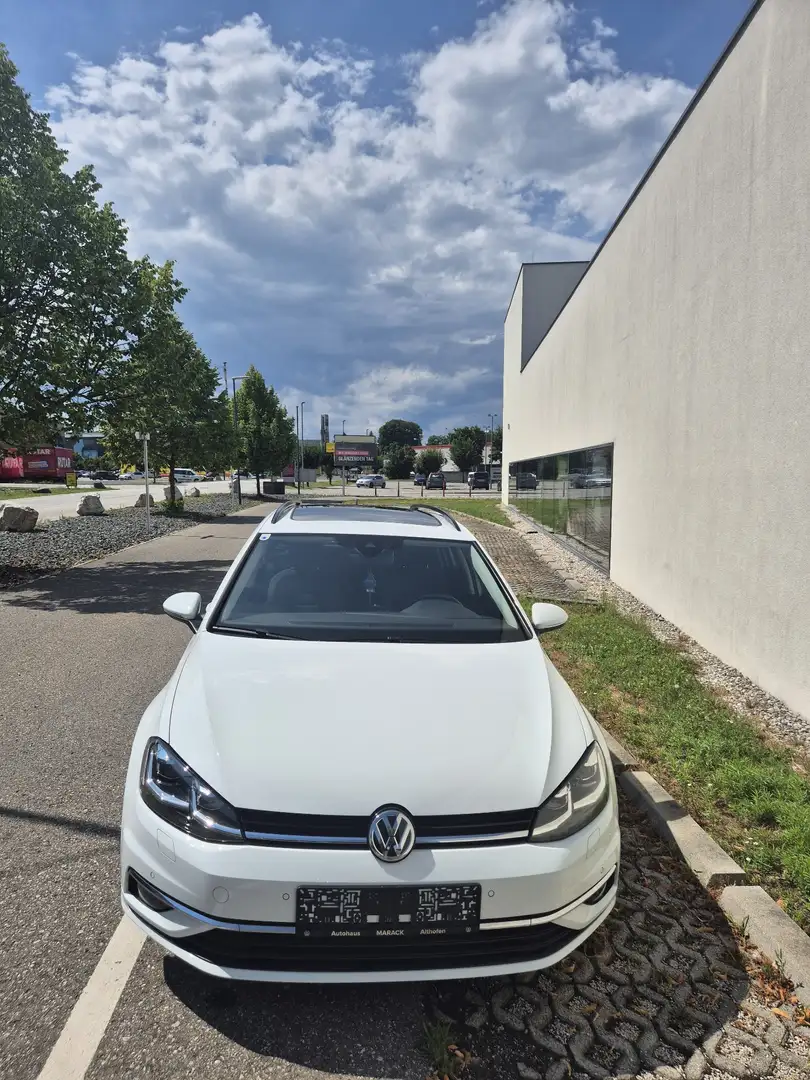 Volkswagen Golf Variant Rabbit 2,0 TDI DSG Weiß - 1