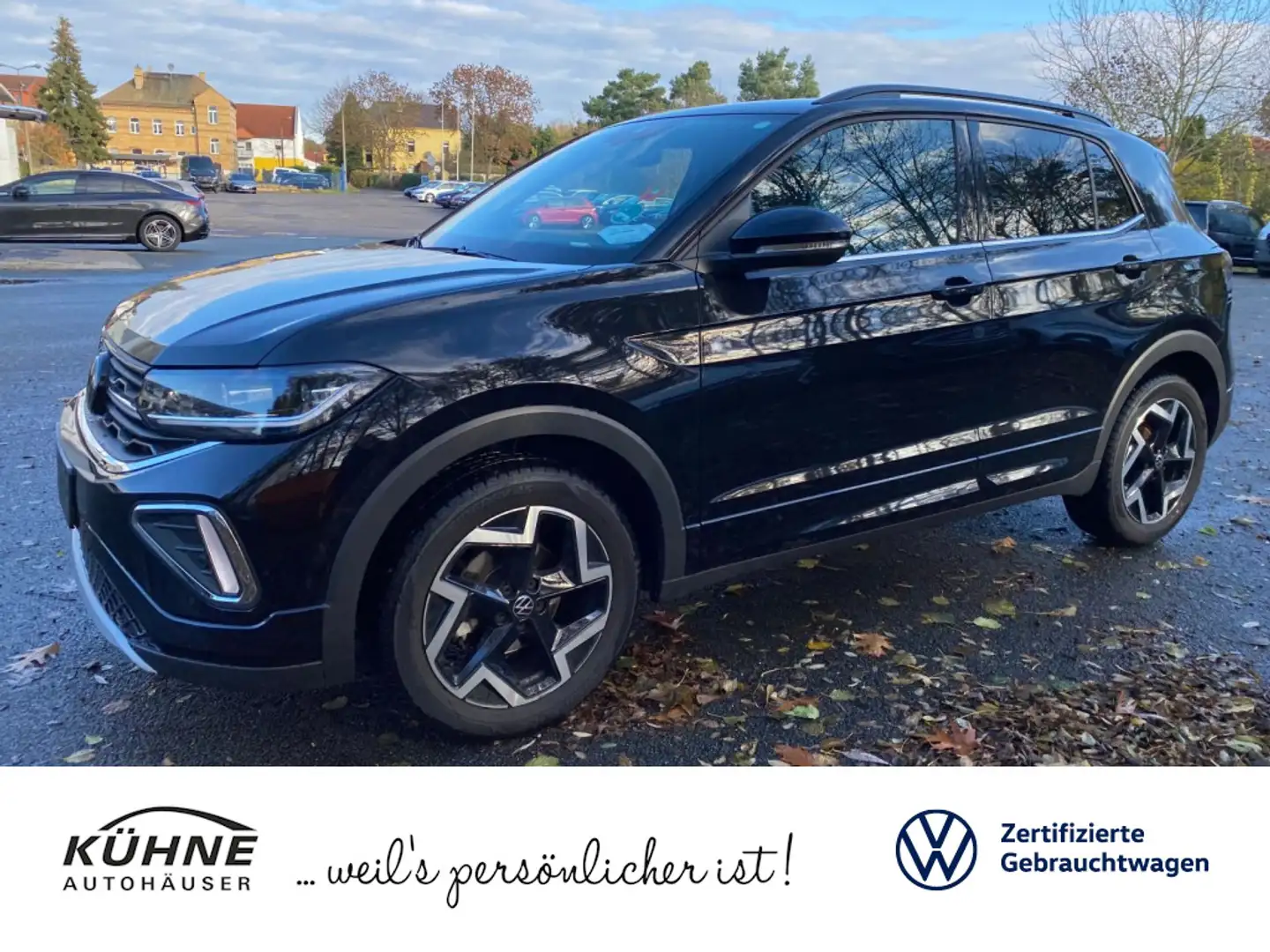 Volkswagen T-Cross R-Line 1.5 TSI DSG | MATRIX NAVI AHK ACC Schwarz - 1