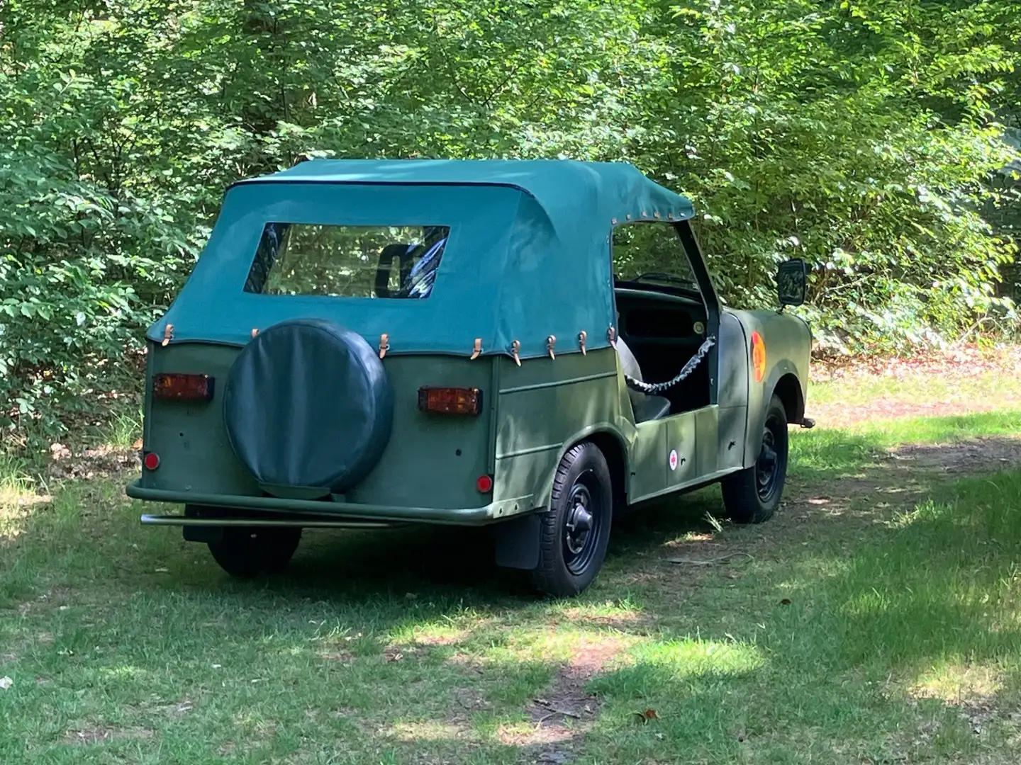 Trabant Trabant 601 Kübelwagen UNIEK! ORIGINEEL 4864KM! Verde - 2