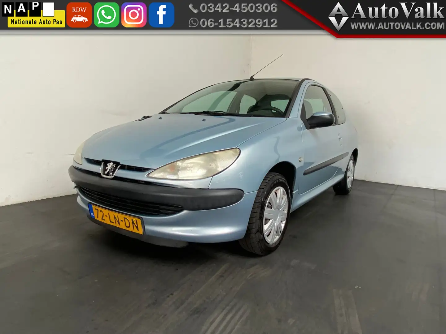 Peugeot 206 1.4 X-line Grijs - 1