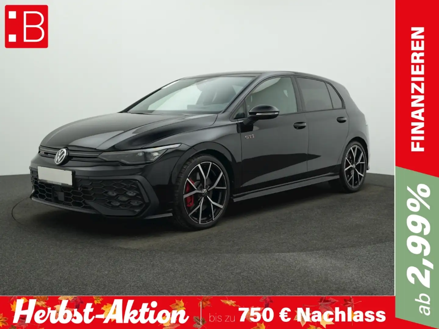 Volkswagen Golf GTI 8 2.0 TSI DSG BLACK STYLE PANO H&K-SOUND 19 ESTORI Schwarz - 1