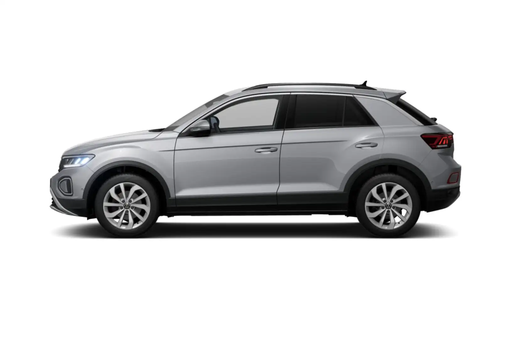 Volkswagen T-Roc 1.0 TSI Más 85kW Plateado - 2