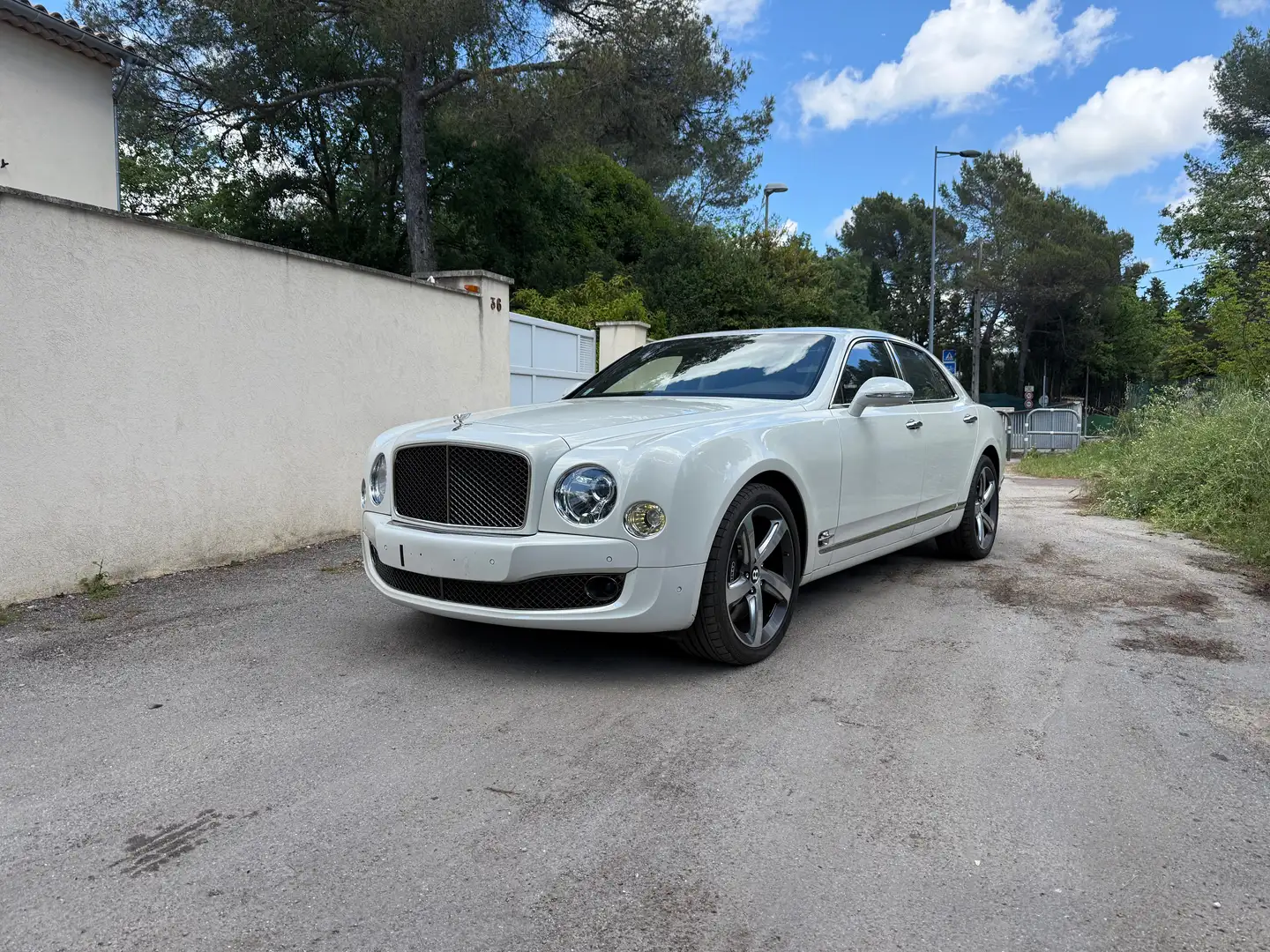 Bentley Mulsanne V8 6.75 537 ch BVA Speed Edition 1 Of 1 Monaco Blanc - 1