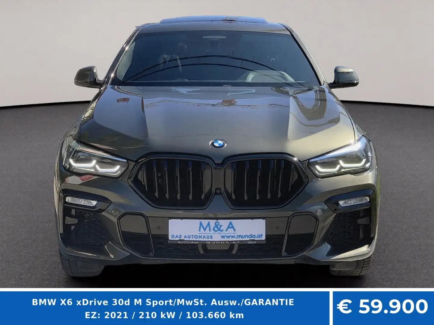 BMW X6 xDrive 30d M Sport/MwSt. Ausw./GARANTIE Braun - 2