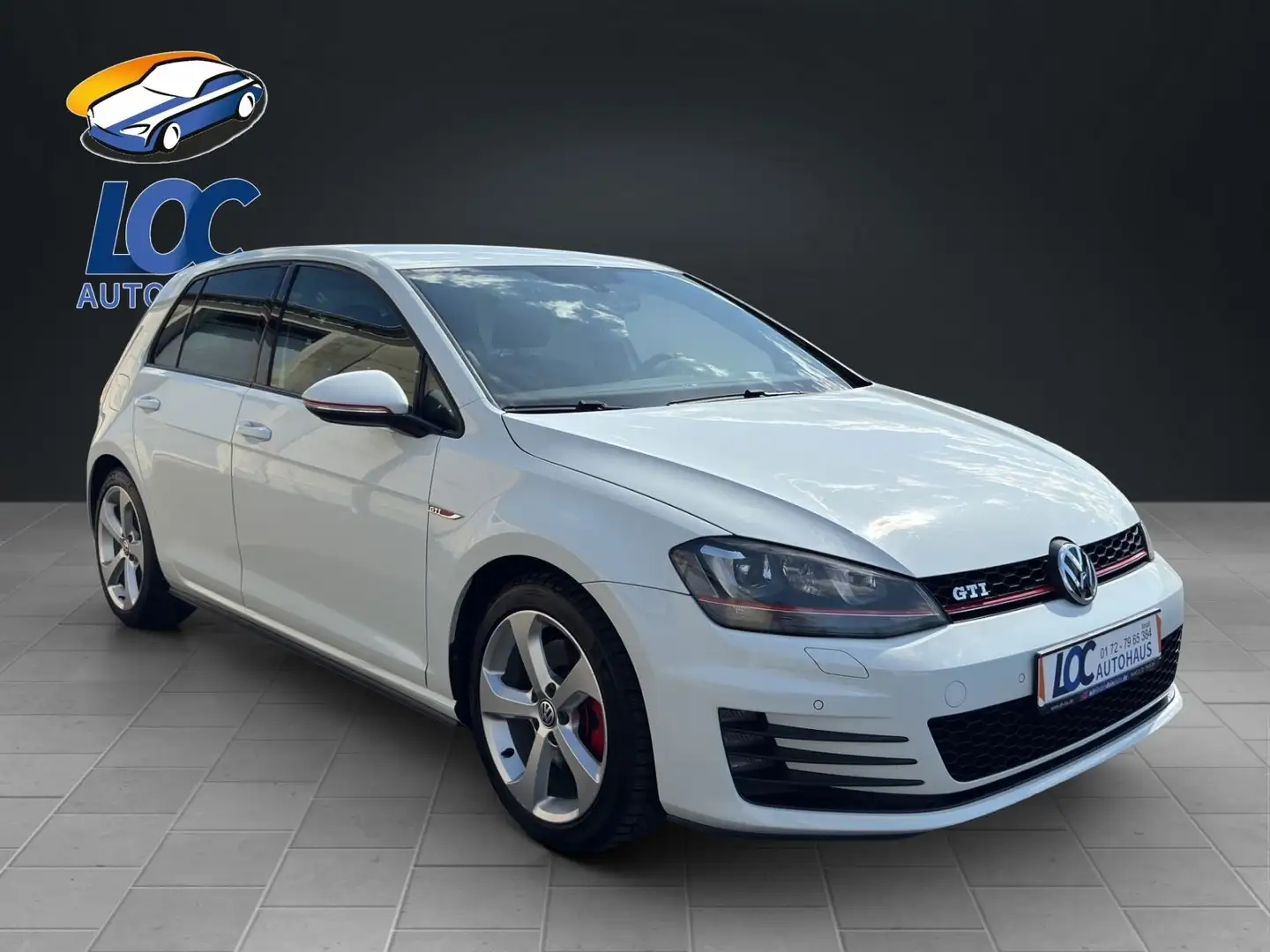 Volkswagen Golf VII GTI, Navi Discover Pro, Standheizung, Weiß - 1