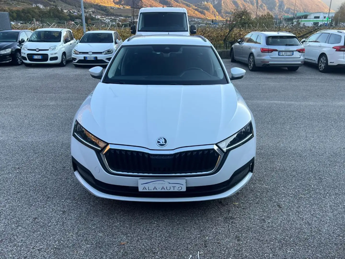 Skoda Octavia 2.0 TDI EVO SCR 150 CV DSG 4x4 Wagon Executive Bianco - 1