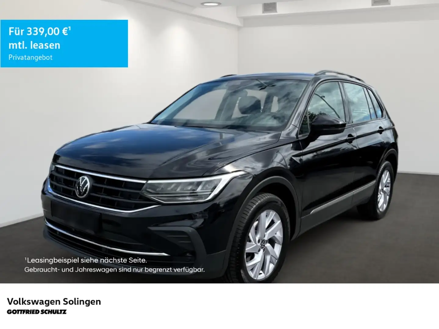 Volkswagen Tiguan 2.0 TDI Life DSG   4Motion   AHK   LED   Business- Schwarz - 1