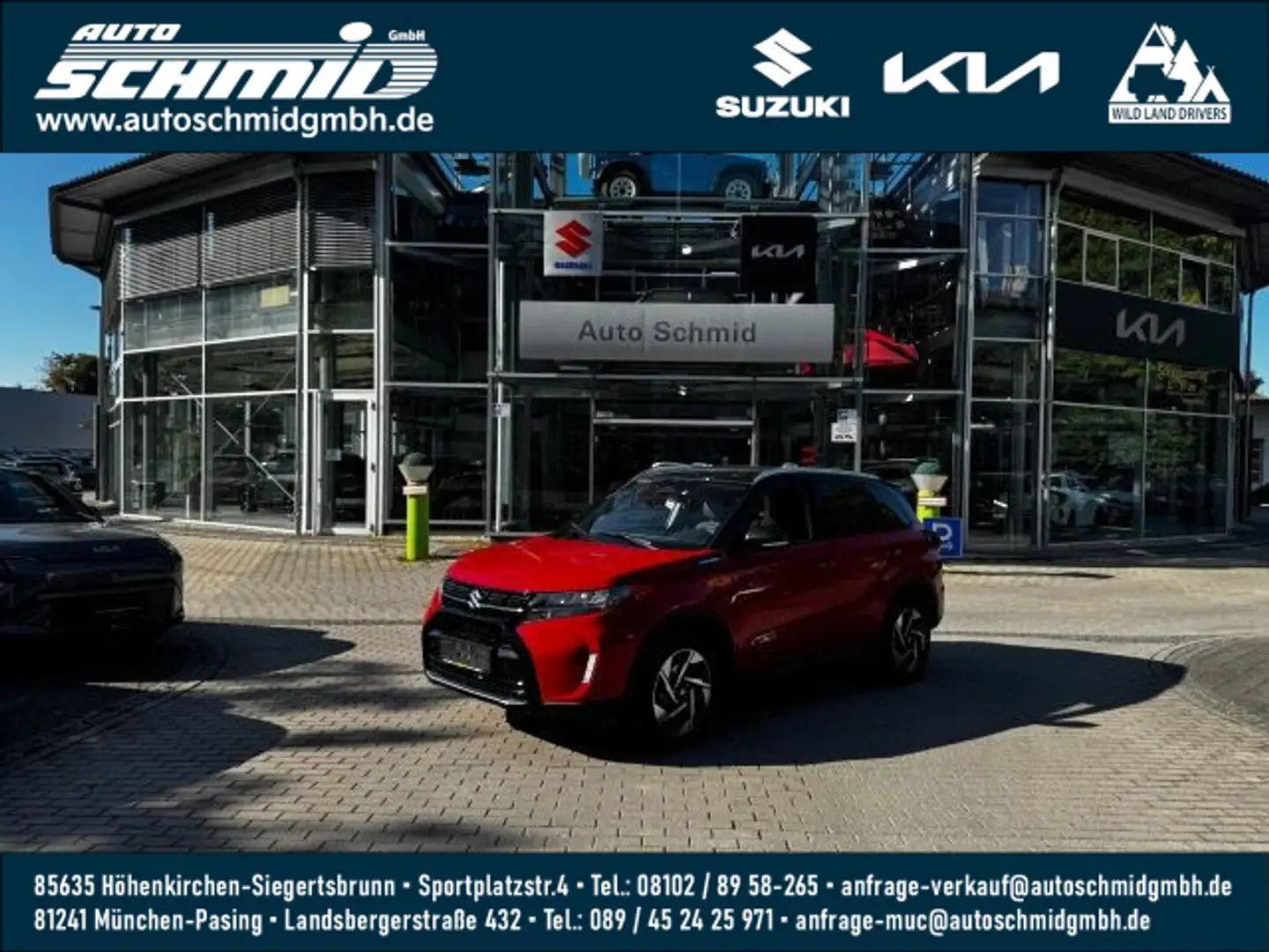 Suzuki Vitara VITARA 1.5 VOLLHYBRID AUTOMATIK COMFORT+ Rot - 1