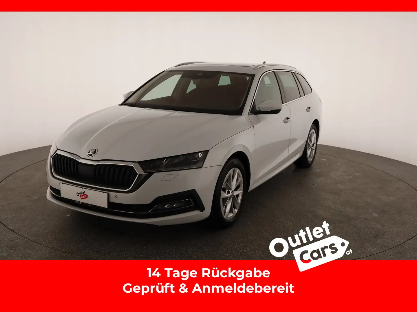 Skoda Octavia Style TDI DSG Wit - 1