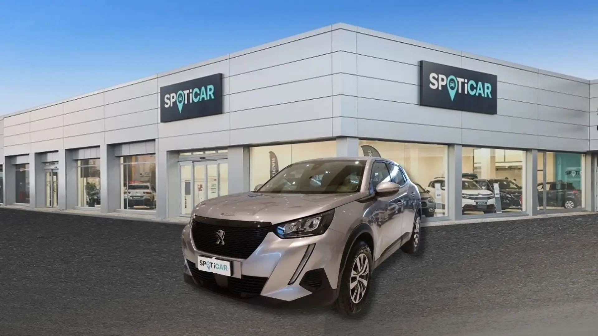 Peugeot 2008 BlueHDi 100 S&S Allure Grigio - 1