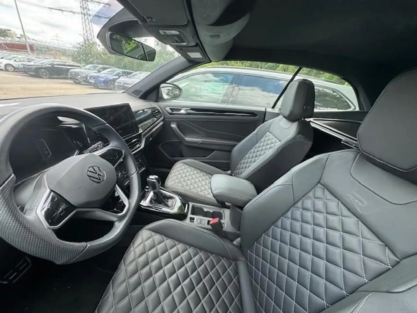 Volkswagen T-Roc Cabrio 1.5 TSI R-LINE DSG MATRIX ACC Grau - 2