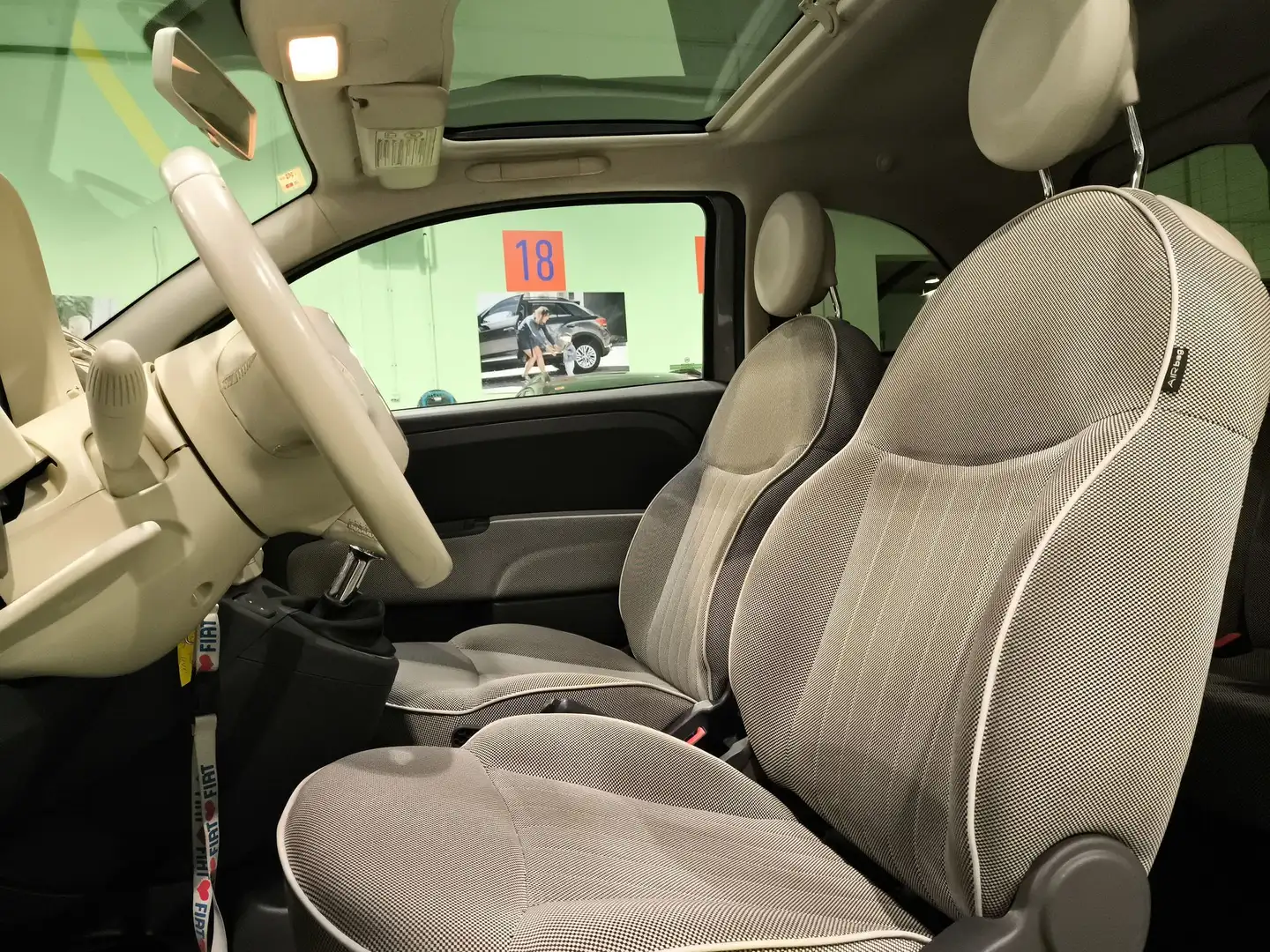 Fiat 500 1.2 S Gris - 2