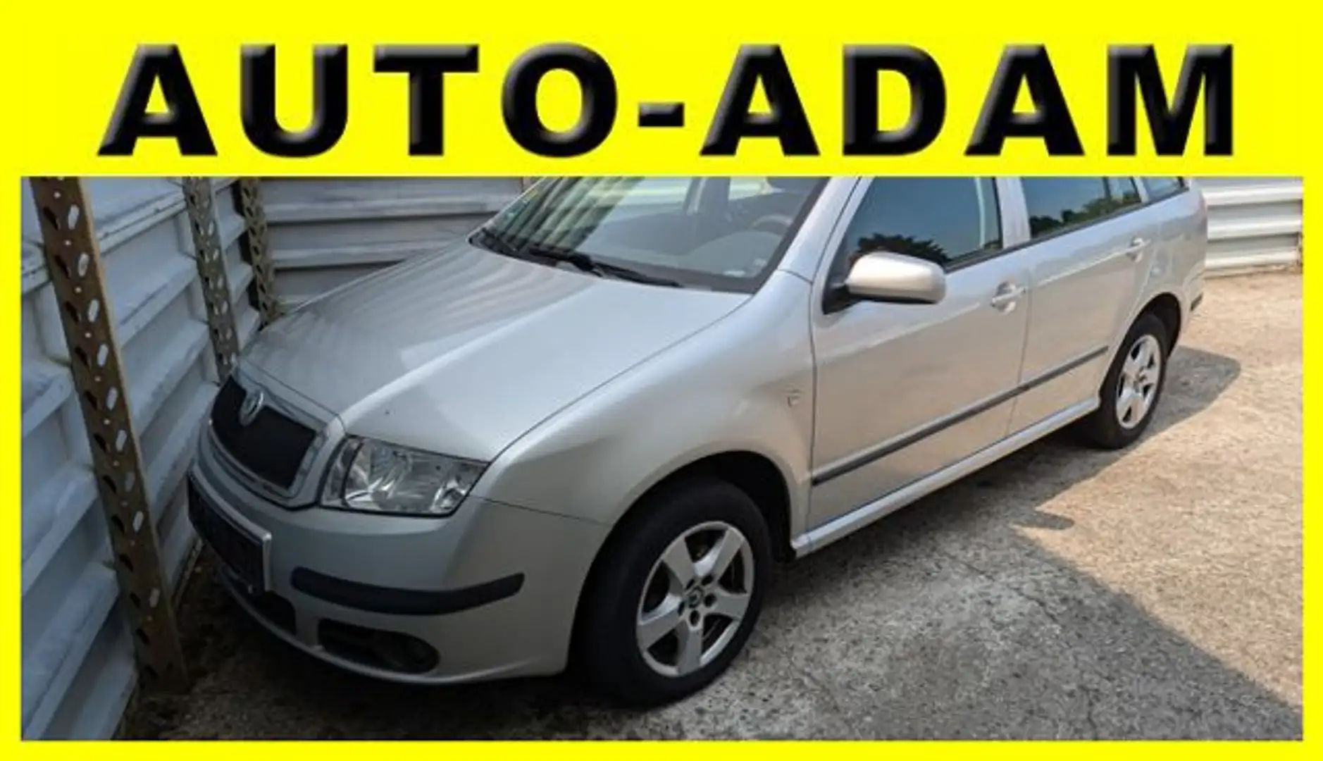 Skoda Fabia Combi 1.9 TDI Ambiente*Alufelgen*Klima* Silber - 1