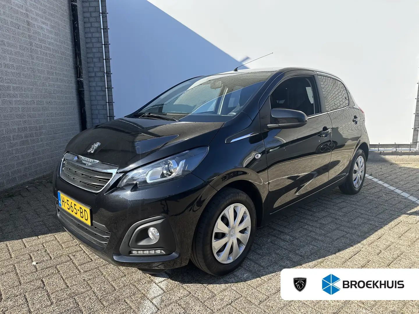 Peugeot 108 1.0 e-VTi Active| Achterbank in delen neerklapbaar Noir - 1