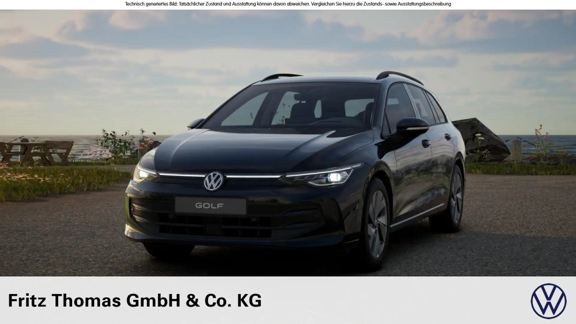 Volkswagen Golf VIII Variant 2.0 TDI Life LED Navi RKamera AHK SHZ Schwarz - 1
