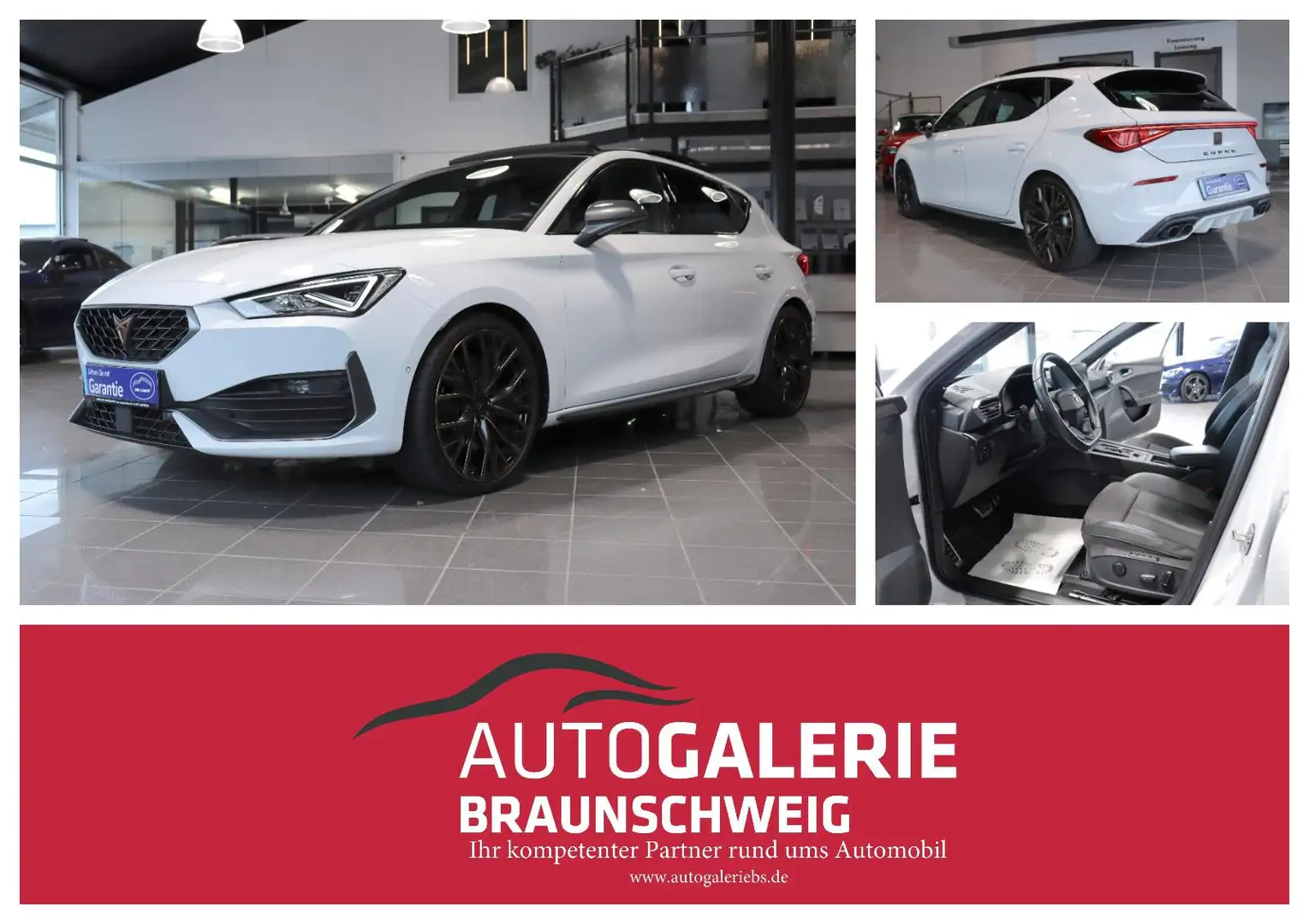 CUPRA Leon 2.0 TSI DSG VZ *PANO*ACC*CAM* Blanc - 1