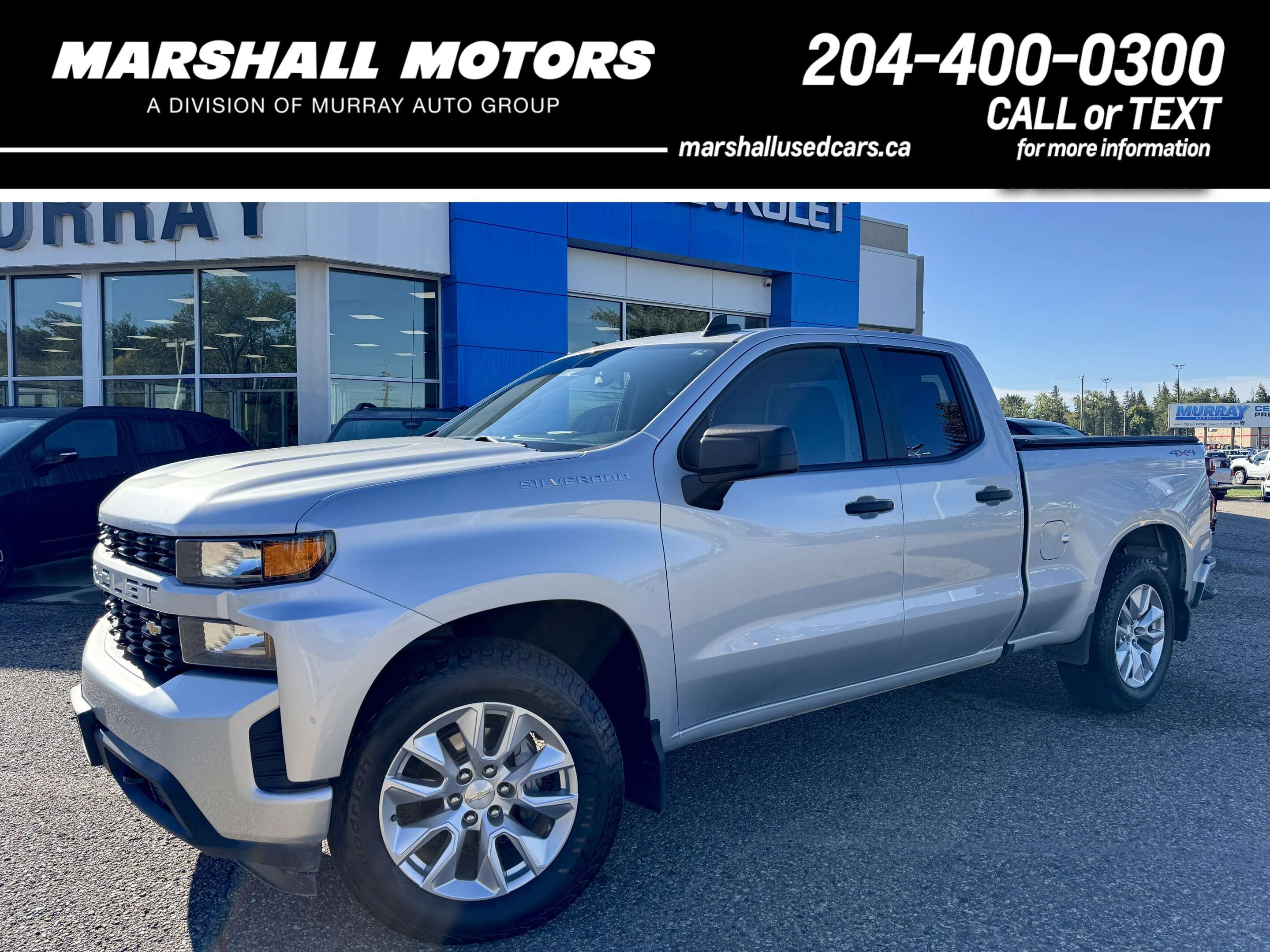 2022 Chevrolet Silverado 1500 LTD *Local Trade* Custom* Auto 4x4* Back Up Camera* Ke - Image 1