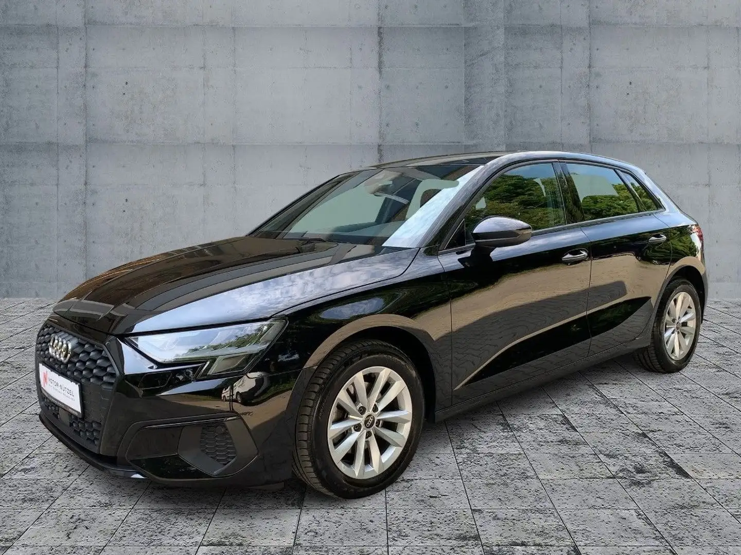 Audi A3 30 TDI S-TR LED+NAVI+AHK+STDHZG+ACC Schwarz - 2