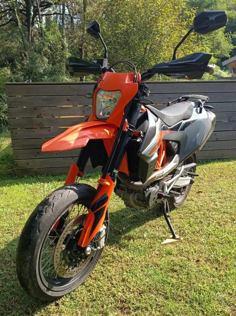 KTM 690 SMC R supermotard Grigio - 2