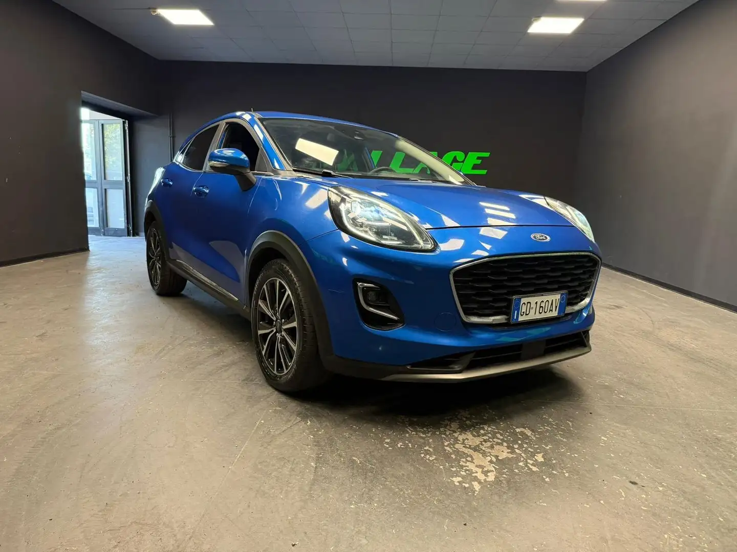 Ford Puma Puma II 2020 1.0 ecoboost h ST-Line s Blauw - 1