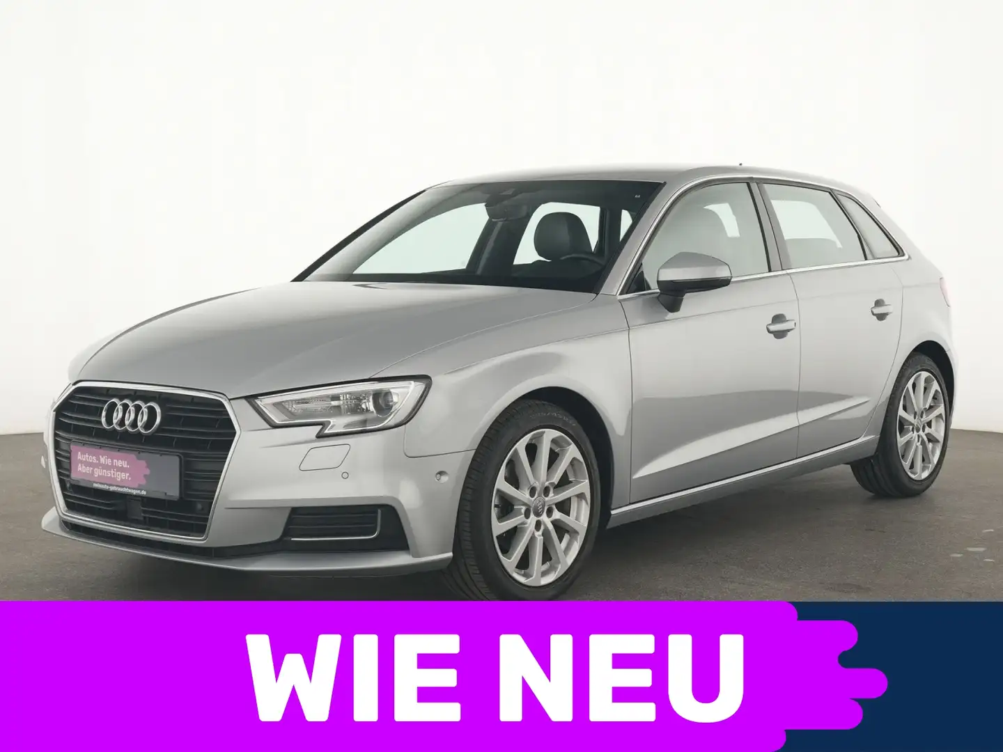 Audi A3 Sportback Design Navi|Kamera|PDC|Xenon|SHZ Plateado - 1