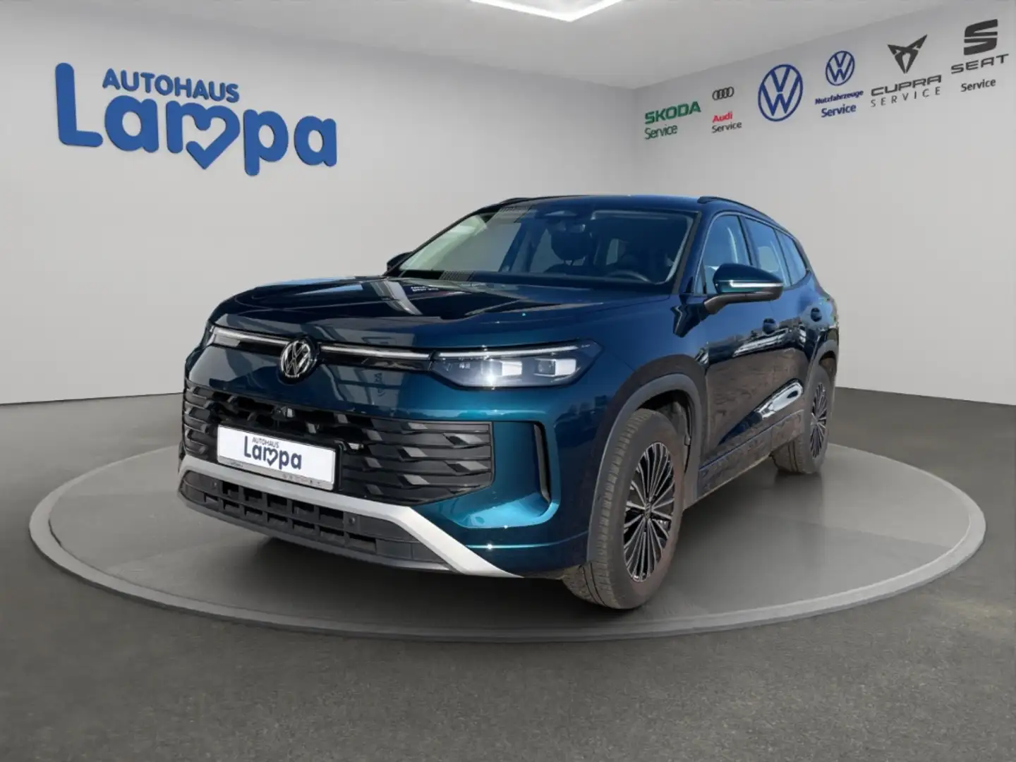 Volkswagen Tayron Life 1.5 eTSI DSG,7-SITZER,AHK,ACC,RFK,SHZ Blau - 2