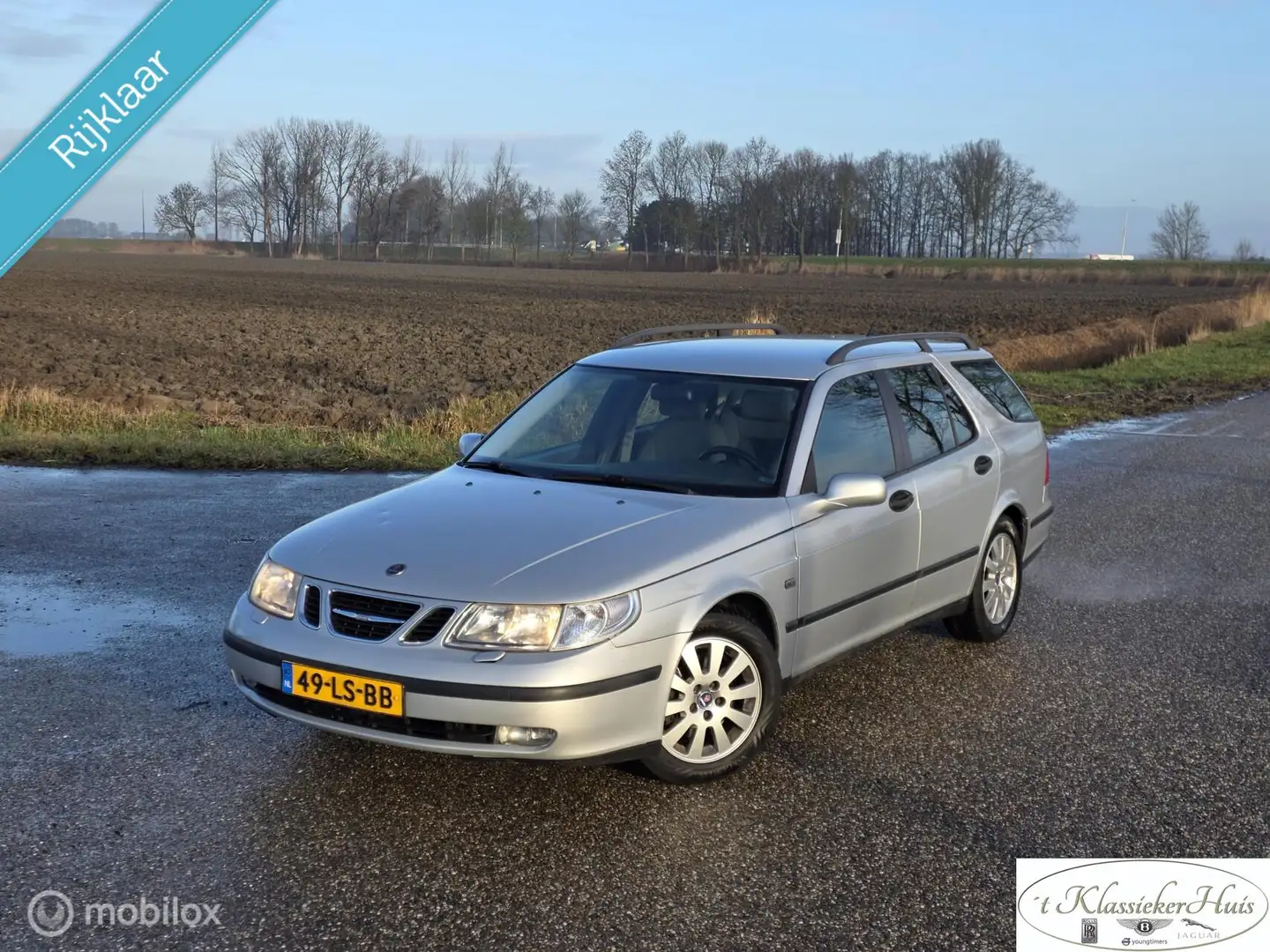 Saab 9-5 Estate 2.0t Arc Gris - 1