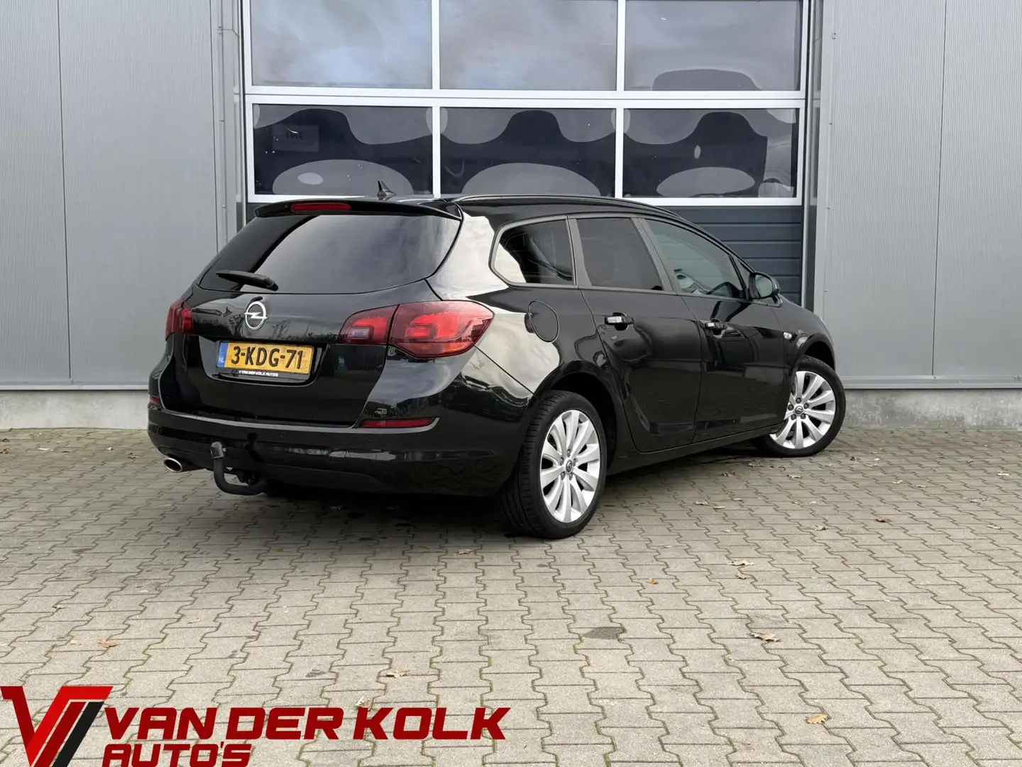 Opel Astra Sports Tourer 1.4 Turbo Business Half Leder Naviga Schwarz - 2