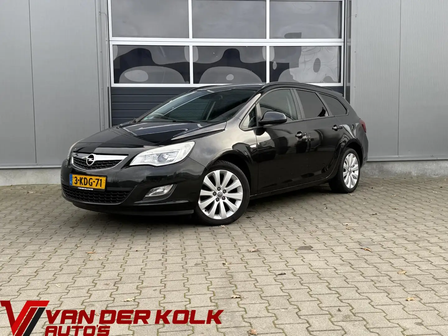 Opel Astra Sports Tourer 1.4 Turbo Business Half Leder Naviga Schwarz - 1