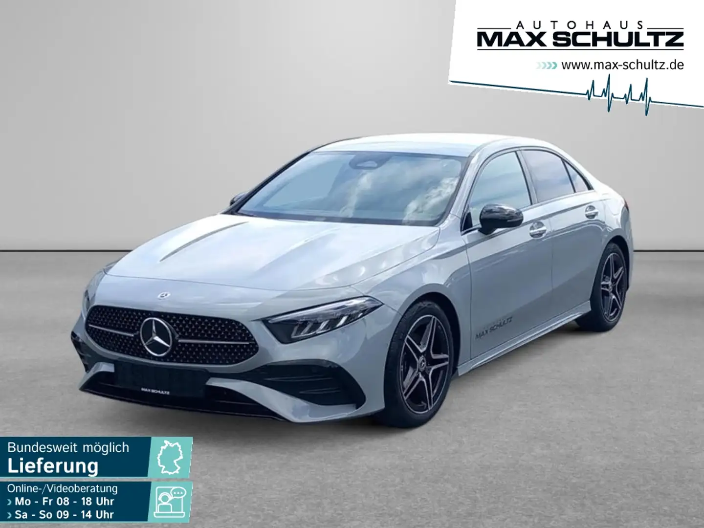 Mercedes-Benz A 200 Limo AMG*Night*LED*KeylessGo*AHK*PDC*RFK Gris - 1