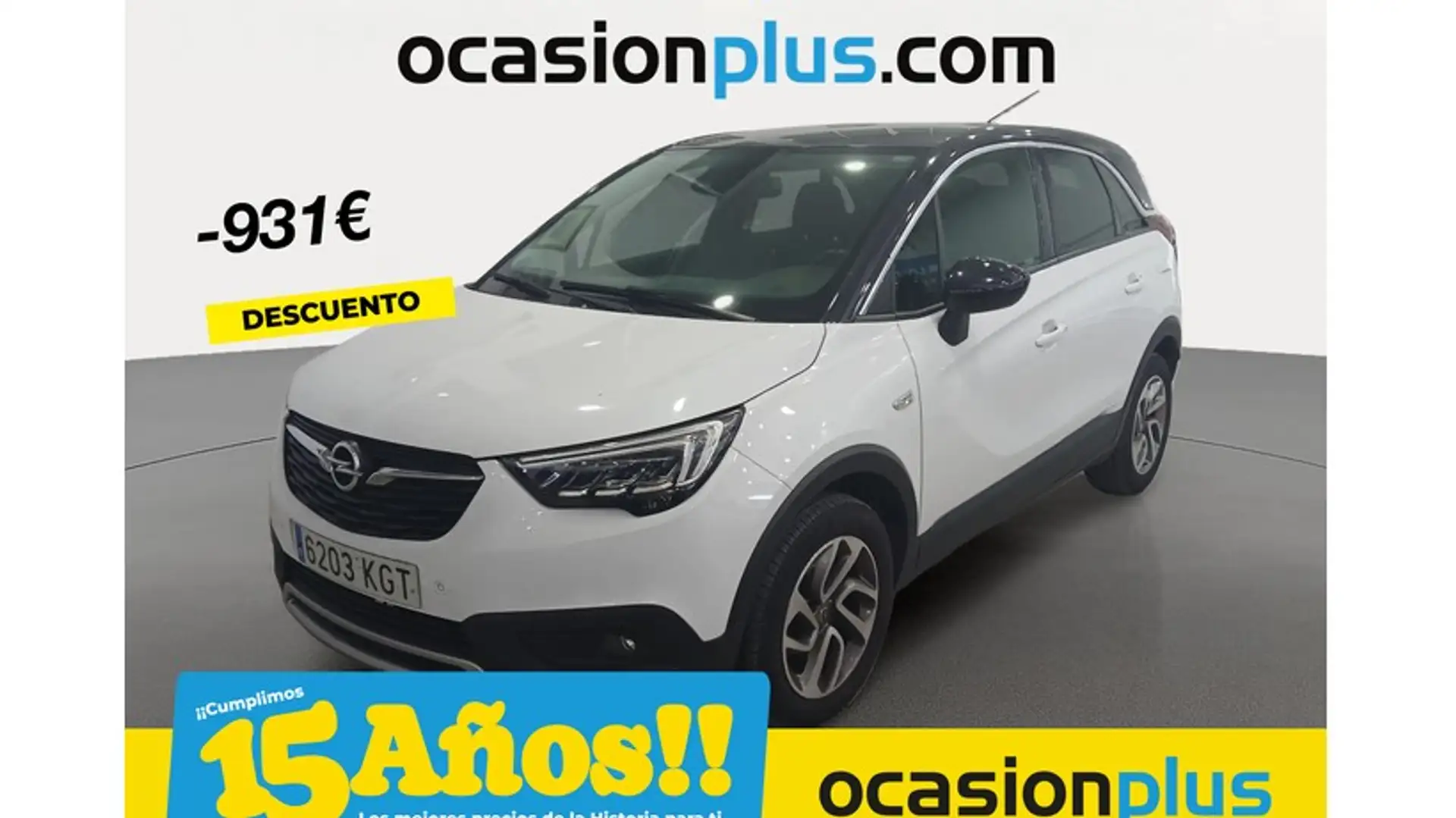 Opel Crossland X 1.2T S&S Excellence 130 Wit - 1