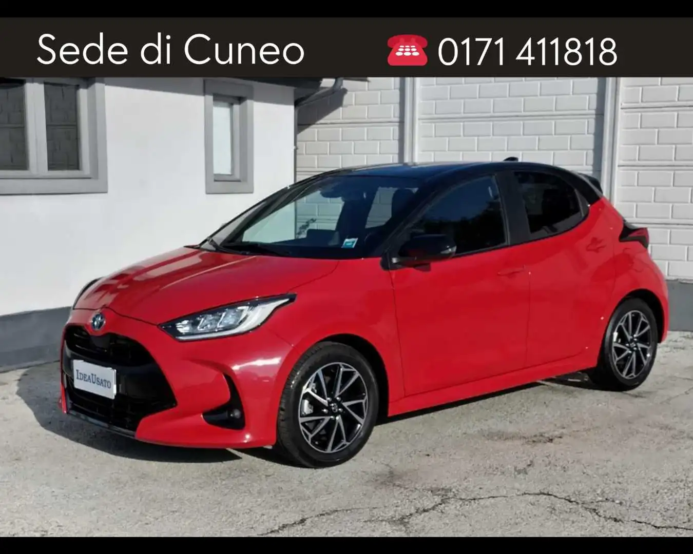 Toyota Yaris 1.5 Hybrid Style Rosso - 1