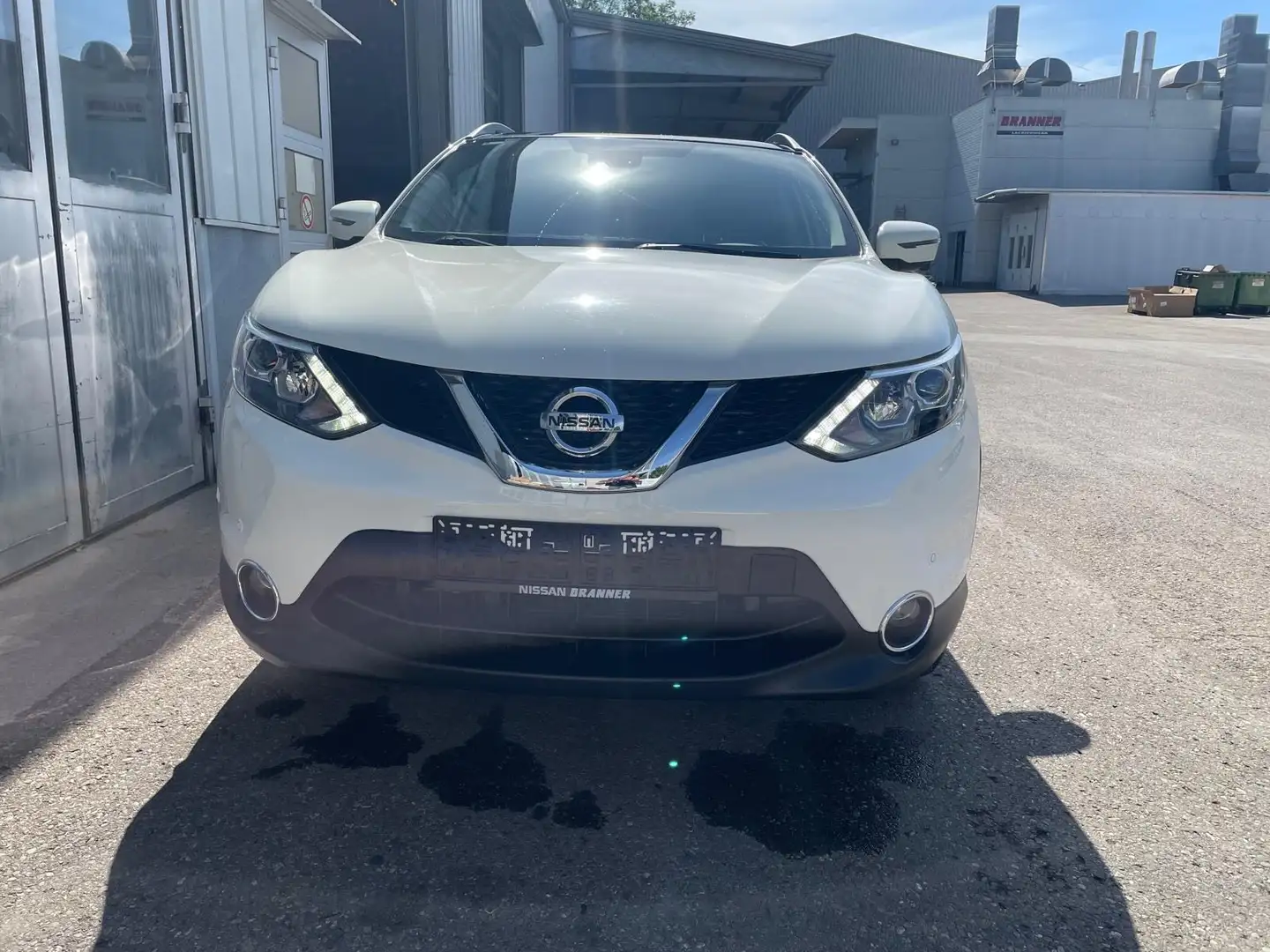 Nissan Qashqai 1,6 dCi Tekna Weiß - 2