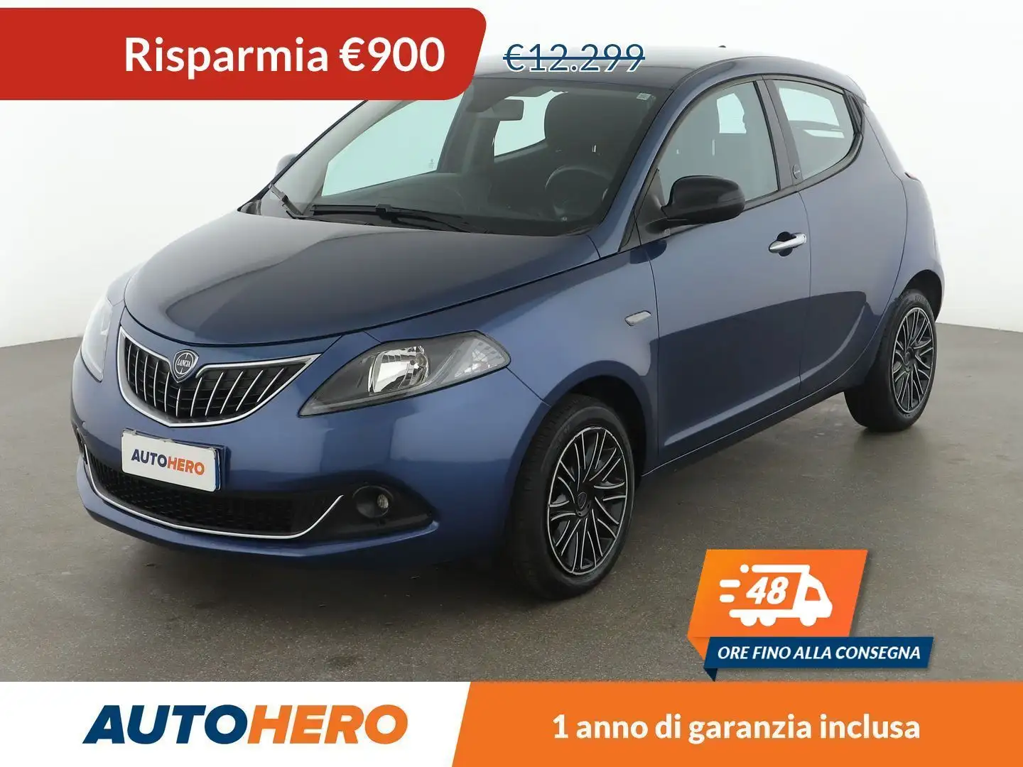 Lancia Ypsilon 1.0 Mild-Hybrid Gold MHEV Blu/Azzurro - 1