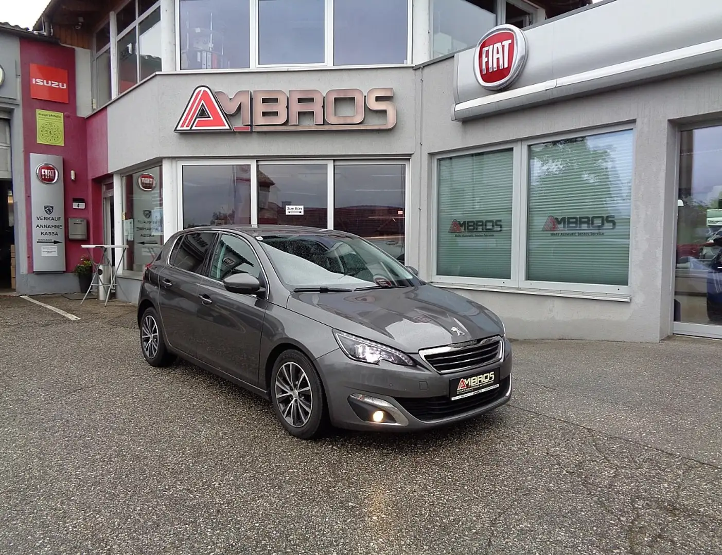 Peugeot 308 1,6 Blue HDi Allure 100PS Diesel LED Navi Kamera Grau - 1