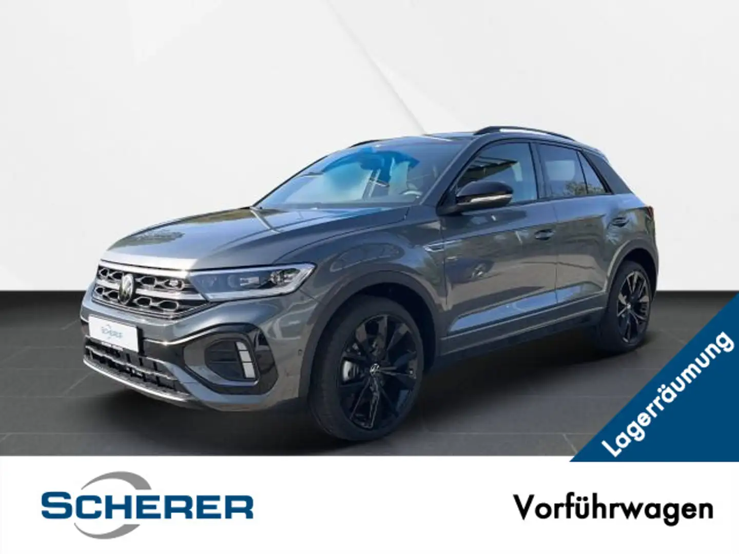 Volkswagen T-Roc R-Line 2.0l TDI DSG AHK/19Zoll/BlackStyle/ Grau - 1