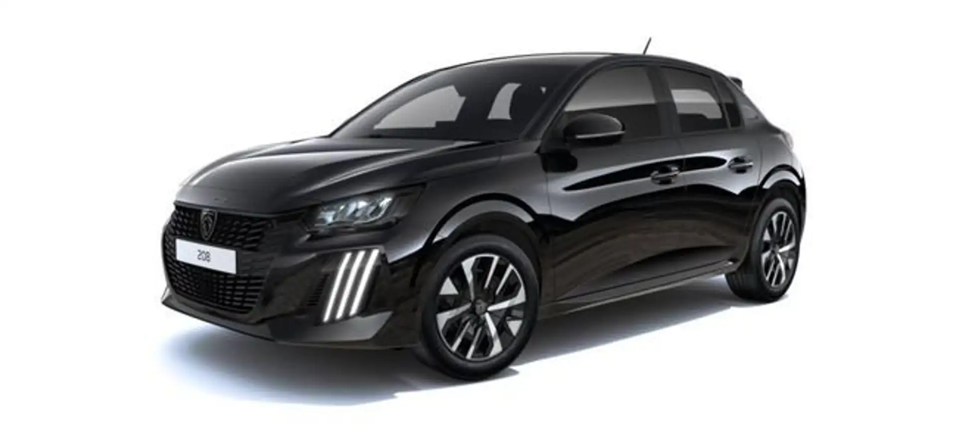 Peugeot 208 1.2 Hybrid Style e-DCS6 110 Negro - 1