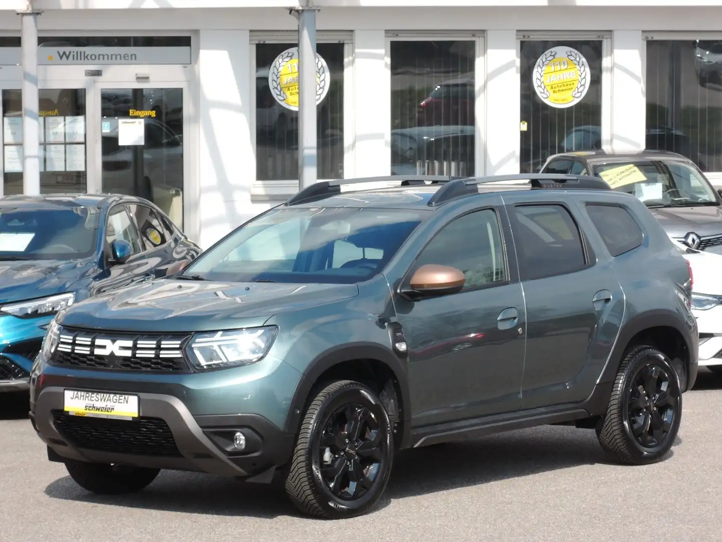 Dacia Duster TCe 130 Extreme GJR,SHZ,4 Kamera,EPH Grün - 1