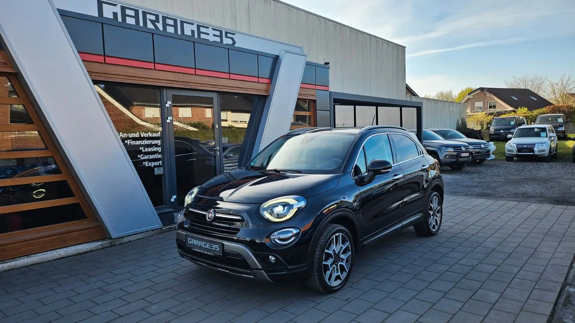 Fiat 500X Cross AUTOMATIK/NAVI/LEDER/R.CAM/DR ASSIST Noir - 1