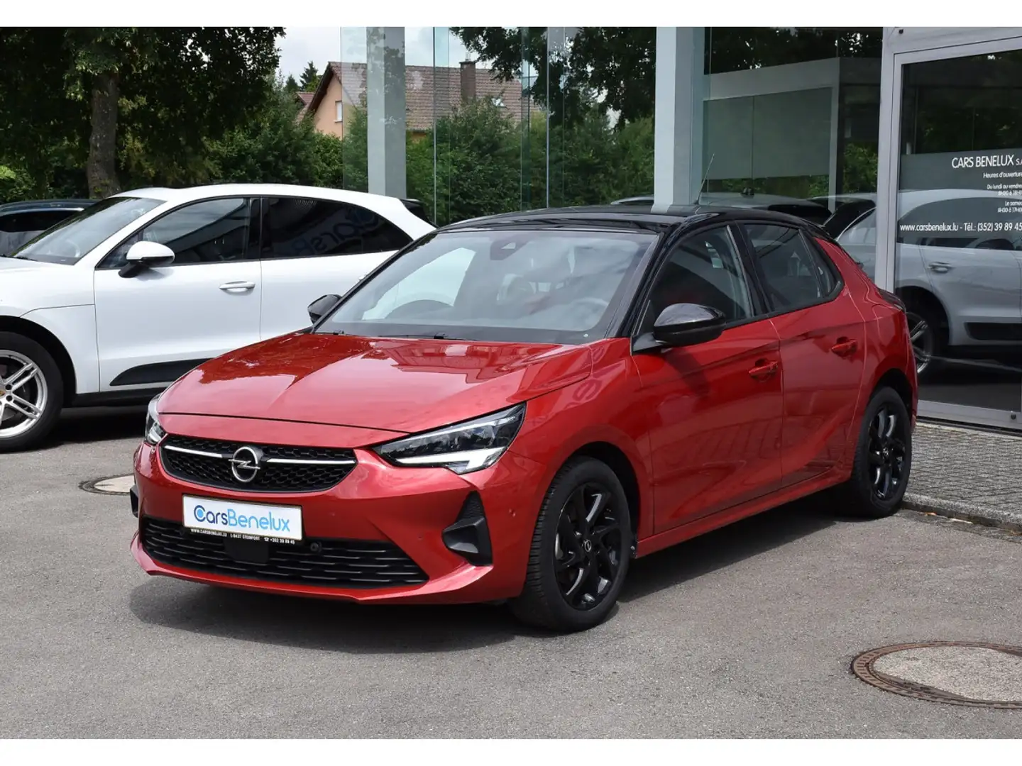 Opel Corsa 1.2 GS CLIMA REGUL CAMERA PDC LANE SIDE 1° MAIN Rouge - 2